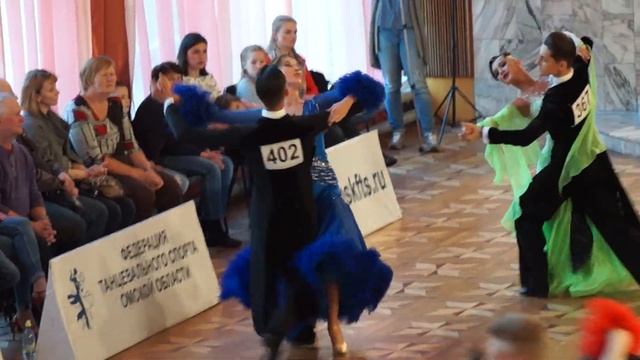 Баранов Константин - Шипикова Анастасия | Медленный фокстрот | Молодежь St смотреть онлайн