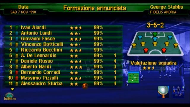 "LAZIO-INTER FINISCE 4-4!!" Premier Manager 1999 PS1 in RETROGAMING #E12 #S1 смотреть онлайн