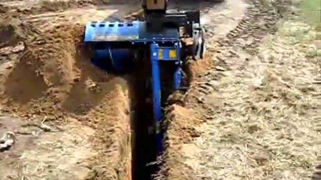 Траншеекопатель Delta TR1200 смотреть онлайн