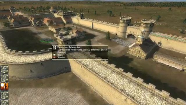 M2TW/Deus Lo Vult 6.2: The Siege of Marienburg (Malbork) 1410 (historically accurate units) смотреть онлайн