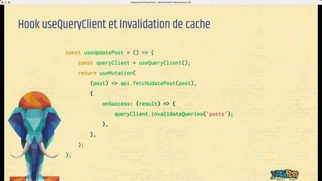 [DevFest 2021 Nantes] React Query, le server state facile pour React смотреть онлайн