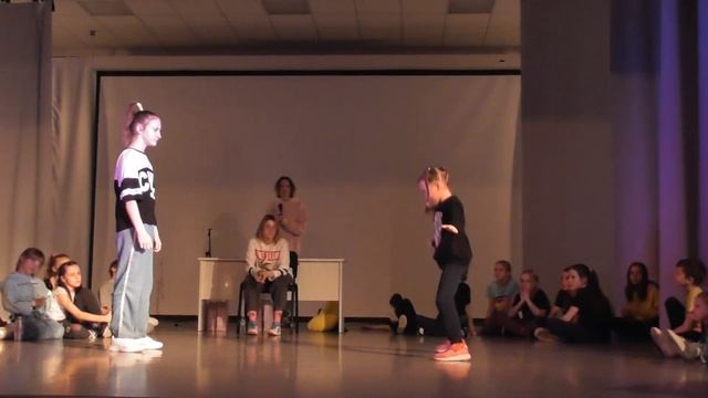 Kids ZA Battle, выиигранный танцевальный батл 1, Дарья Джерихова VS Ксюша смотреть онлайн