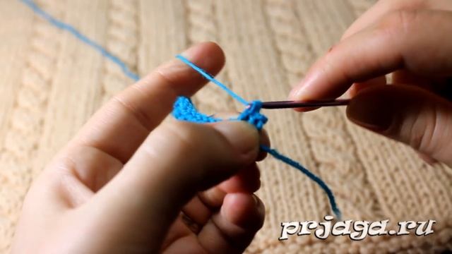 Английская резинка крючком, видео смотреть онлайн