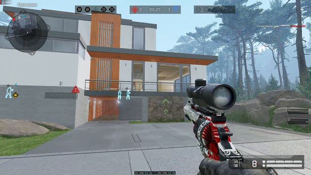 Warface, Рейтинговый Матч, 5 лига, карта Резиденция Блиц, Медик Benelli Nova takctical. смотреть онлайн