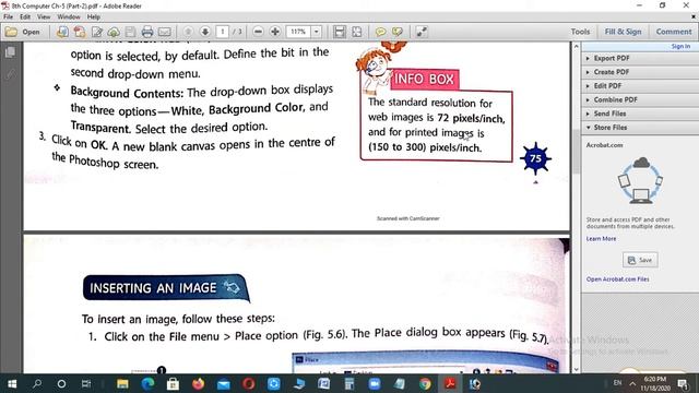 Class 8th Ch-5(Learning Photoshop CS6) Part-2 [19 Nov. 2020] смотреть онлайн