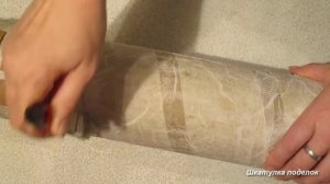 Подставка для цветов из картонной трубы и картона. Как сделать подставку под цветы.