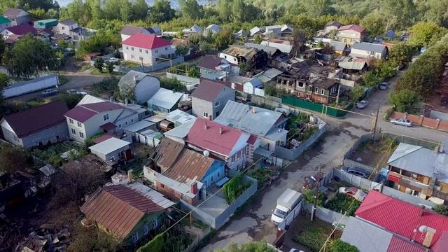 Последствия крупного пожара в Запанском (посёлк Шмидта) смотреть онлайн