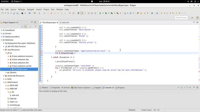 TUTO Java EE : Servlet d'export de données au format XLS et XLSX (Apache POI) смотреть онлайн