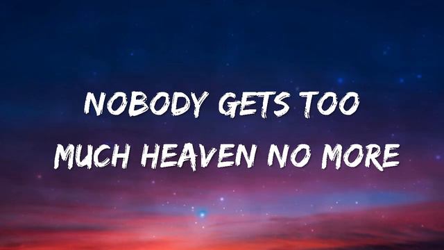 Too Much Heaven - Bee Gees (Lyrics) смотреть онлайн