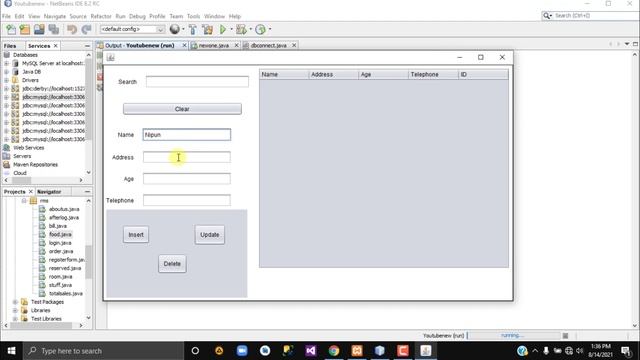 Java Netbeans Project With Mysql (Xampp Server) Database смотреть онлайн