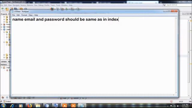 Login page in netbeans using servlet смотреть онлайн