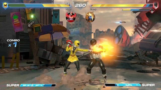 Прохождение игры Power Rangers Battle for the Grid Часть 1 смотреть онлайн