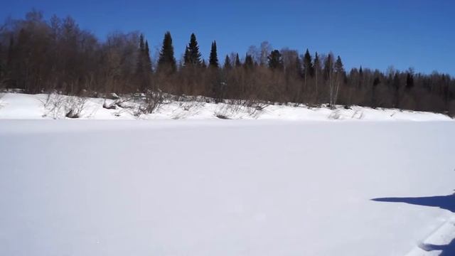 Река Велью зимой River Velyu winter смотреть онлайн