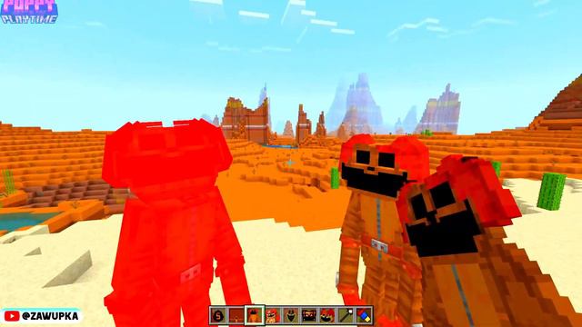 POPPY PLAYTIME Chapter 3 DOGDAY KILL SMILING CRITTERS ADDON in MINECRAFT PE смотреть онлайн