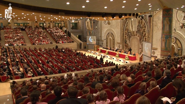 Выступление Патриарха Кирилла по случаю 20-летия ПСТГУ смотреть онлайн