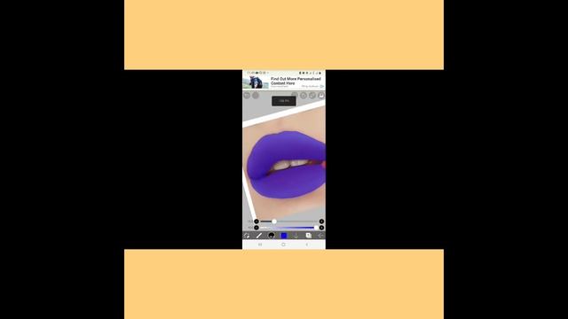 Как Реалистично Раскрасить Губы В Ibis Paint X !Смотрите До Конца И НЕ Перематывайте ! !