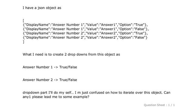 jQuery : Iterating over JSON object in jquery смотреть онлайн