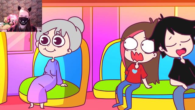 МОЁ ЛЕТО В ЖАРКОЙ ДЕРЕВНЕ!😱 (Анимация Taedi) / РЕАКЦИЯ НА TAEDI