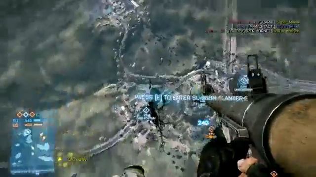 Невероятный трюк в Battlefield 3 смотреть онлайн