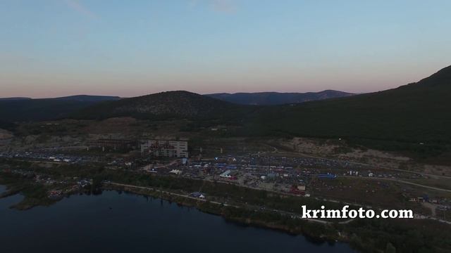 Байк Шоу 21 августа 2015 года у Госфорта Севастополь Крым часть 3 с высоты птичьего полета смотреть онлайн