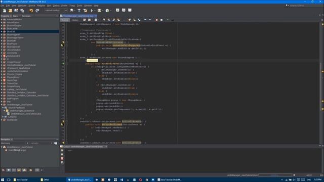 Java How To: UndoManager смотреть онлайн