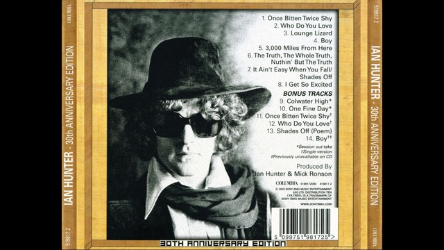 IAN HUNTER -Once Bitten Twice Shy смотреть онлайн