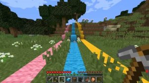 ?МАЙНКРАФТ НО МЫ МОЖЕМ ИДТИ ТОЛЬКО ПРЯМО! ШЕДИ ЛЕСКА И НУБИК MINECRAFT