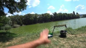 Ловля Карпа на платнике."Старый Пруд"Крым