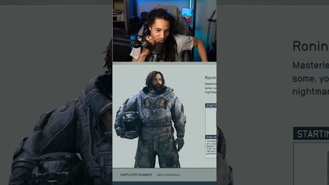 Choosing My Class In Starfield #starfield #starfieldgame #starfieldgameplay #starfieldclips
