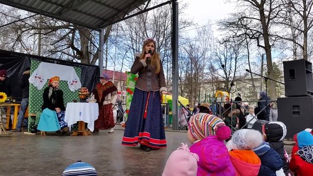 Павловская Слобода. Масленица. 2016 г. Ксения. смотреть онлайн