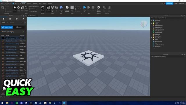 How To Add Background Music In Roblox Studio 2023 смотреть онлайн