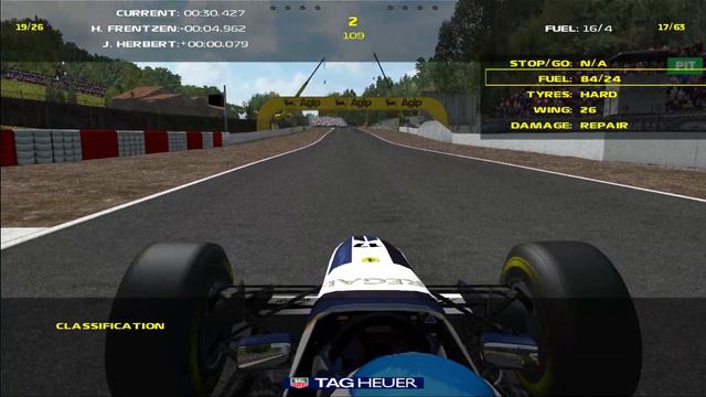 CustomF1: F1 Challenge '99-'02 1995 Season Part 3: FERRARI MISERY смотреть онлайн