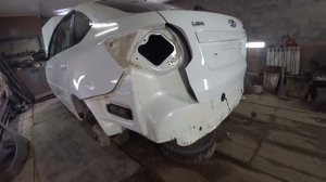 Лада Гранта болячки по кузову часть 1