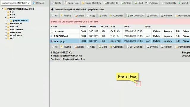 PHP File Manager is useful in webinars on free shared hosts смотреть онлайн