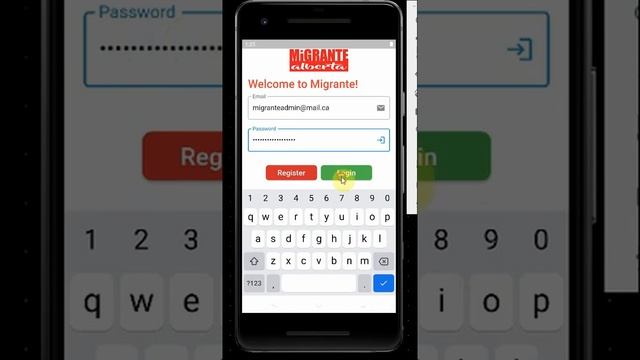 Migrante Alberta App смотреть онлайн