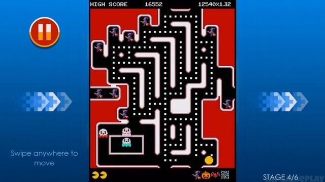 PAC-MAN - Gameplay Walkthrough Part 3 - Mazes: Halloween (iOS, Android) смотреть онлайн