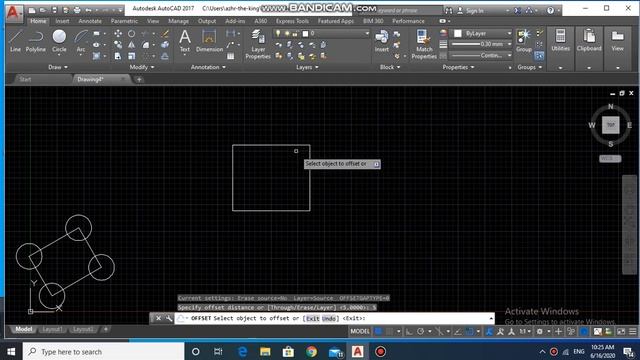 AutoCAD 22 / modify tools 2 смотреть онлайн