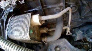 КАК СНЯТЬ СТАРТЕР БЕЗ ПОДЪЕМНИКА Mersedes W 210 2.2 CDI