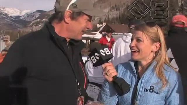 Franz Klammer & Franz Weber At The 2010 Korbel American Ski Classic