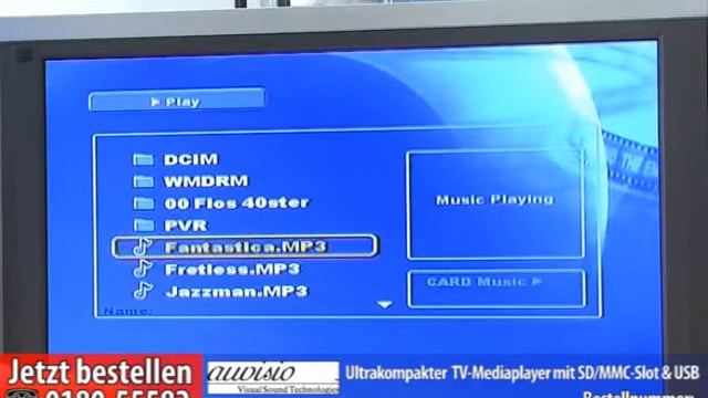 auvisio Ultrakompakter TV-Mediaplayer mit SD/MMC-Slot & USB смотреть онлайн