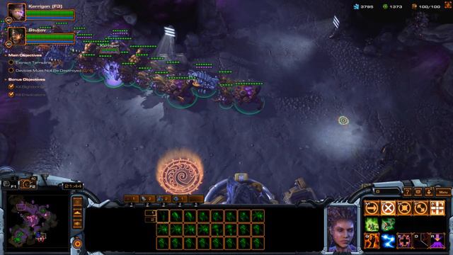 StarCraft 2 Kerrigan Covert Ops COOP Campaign Mission 5 - Night Terrors смотреть онлайн