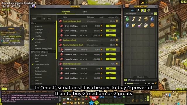 [Dofus] Characteristic Scrolls - Cheapest way to scroll 100 смотреть онлайн