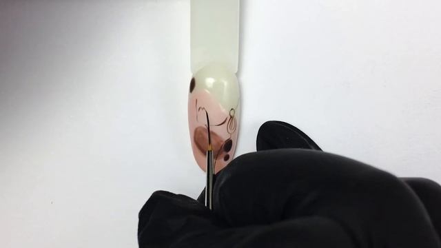 Мастер класс , как рисовать элегантный силуэт девушки гель-лаками; абстрактная женщина смотреть онлайн