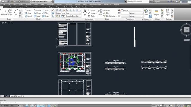 Full Building Detailing and Working Diagram in AutoCAD from CSI Etabs Result - Basic introduction - смотреть онлайн