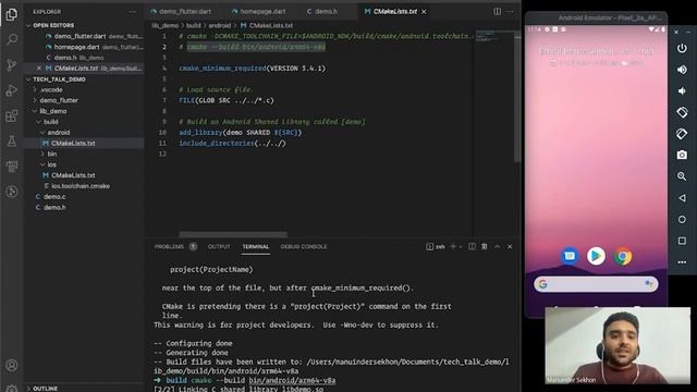 Calling C code in Dart using Foreign Function Interface by Manuinder Sekhon | GeekyAnts Talks смотреть онлайн