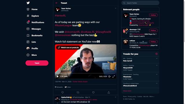 Rocket League News: Why Scrubkilla Left Mouseports, SAM Roster Changes, & More