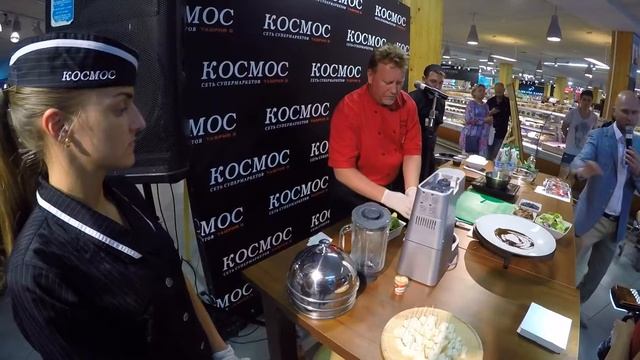 Мастер-класс в супермаркете "КОСМОС" смотреть онлайн