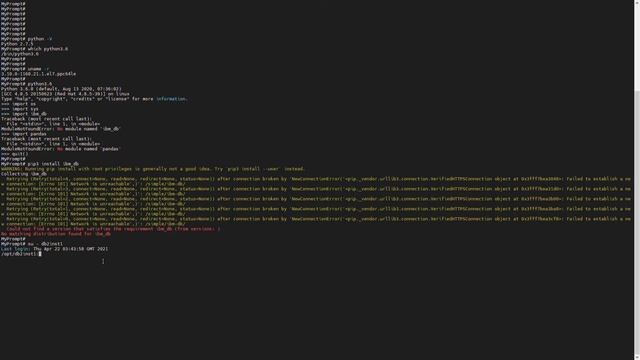 How to install ibm_db python module manually when your don't have internet смотреть онлайн