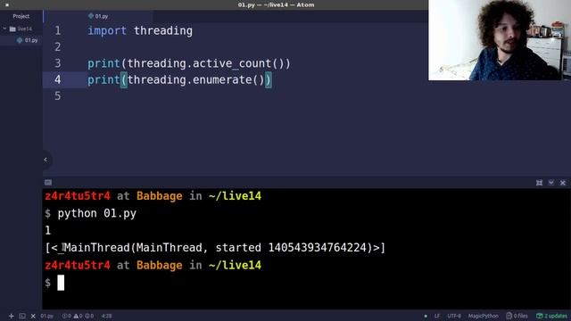 Live de Python #14 - Threads смотреть онлайн