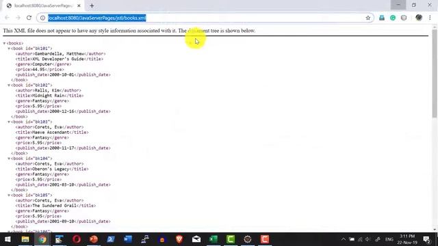 JSTL xml part1 out parse foreach - Video 56 смотреть онлайн